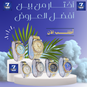 ساعة رجالي رولكس اصلي تاريخ حديد قفل فراشة ثقيل