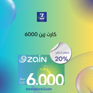 كارت زين 6000