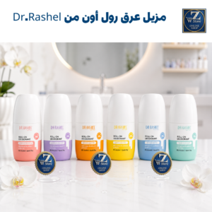 مجموعة مزيلات العرق الطبية رول أون من دكتور راشيل (DR.RASHEL) - حماية 48 ساعة