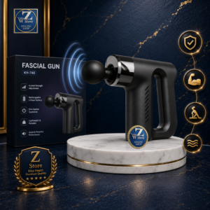 دلاكة مساج واسترخاء العضلات الاحترافية Fascial Gun (موديل KH-740) - تدليك دقيق وعميق بأداء قوي وهادئ